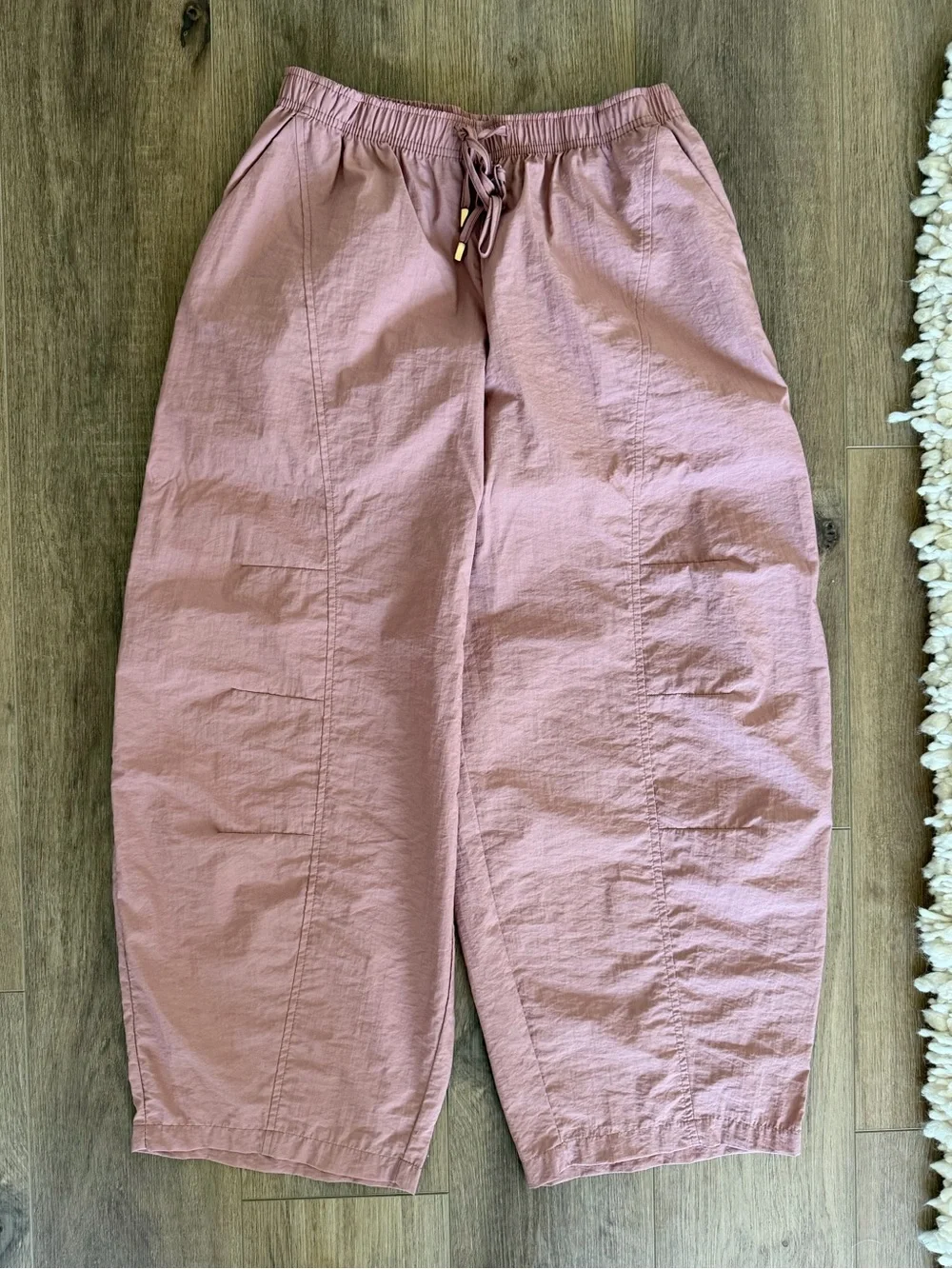Zara Barel Pants in Dusty Rose - Picture 5 of 9